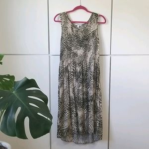 Palm leaf dress M